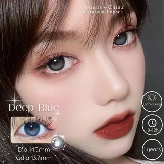 Cặp kính áp tròng COLORHUNTER dùng 1 năm 14.5mm 0 - 5 độ