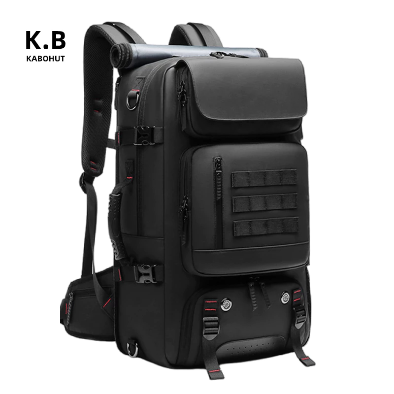 Kabohut Ba Lô Đựng laptop 17.3inch Chống Thấm Nước Đa Năng Có Cổng Sạc usb Phù Hợp Cho Leo Núi / Tập Thể Dục / Văn Phòng / Ngoài Trời