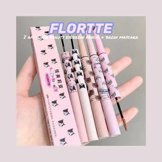 Flortte I Am Super Beauty Bút chì kẻ mày & Mascara Brow