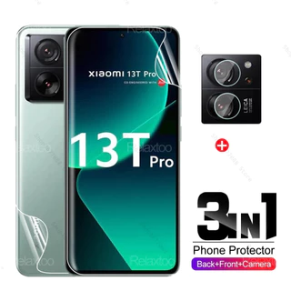 Miếng Dán Bảo Vệ Toàn Màn Hình 3 Trong 1 Cho xiaomi 13t 12t 10t 11t pro