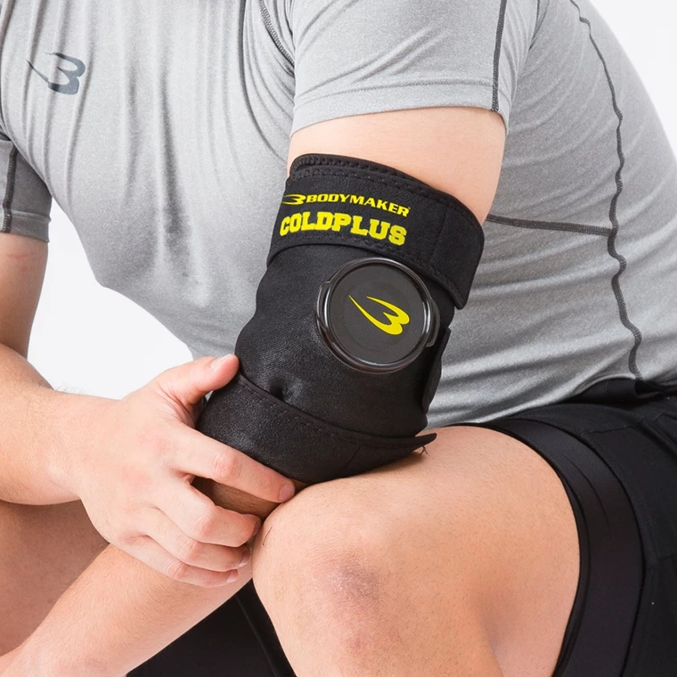 BODYMAKER Nén Lạnh Khuỷu Tay Miếng Lót Tay Nóng Lạnh Nén Cố Định Băng Nén Thể Thao Khuỷu Tay Miếng Lót