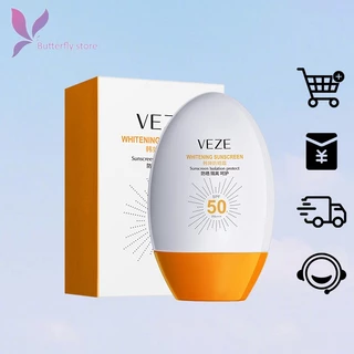 🦋giảm giá🦋Kem chống nắng VEZE 45ml, 30g bảo vệ tia cực tím, trang điểm tự nhiên Kéo dài