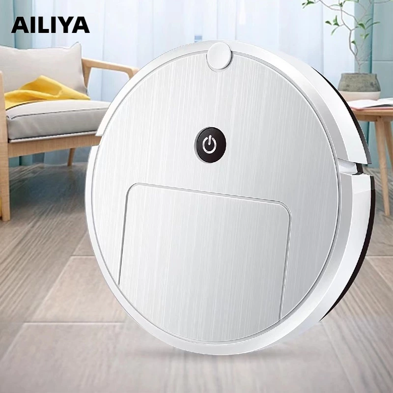 AILIYA Robot Hút Bụi Tự Động Sạc USB Tiện Dụng