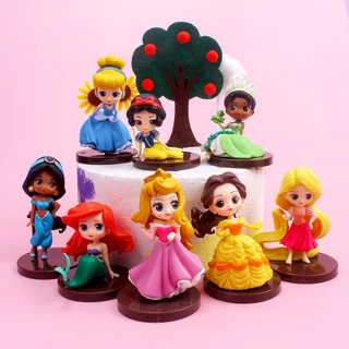 Set 8 Mô Hình Nhân Vật Phim Hoạt Hình disney 6-8cm