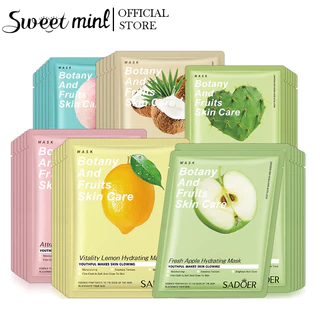 Sweet Mint Mặt Nạ Trái Cây  Mask Dưỡng Trắng Cấp Ẩm Căng Bóng- Cung Cấp Vitamin Cho Làn Da Khỏe Đẹp Giảm Mụn