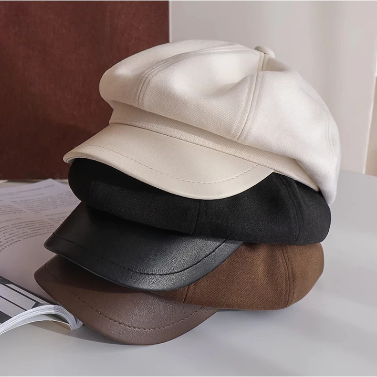 Mũ beret Thiết Kế Mới Thời Trang Mùa Thu Theo Phong Cách Anh Dành Cho Nữ