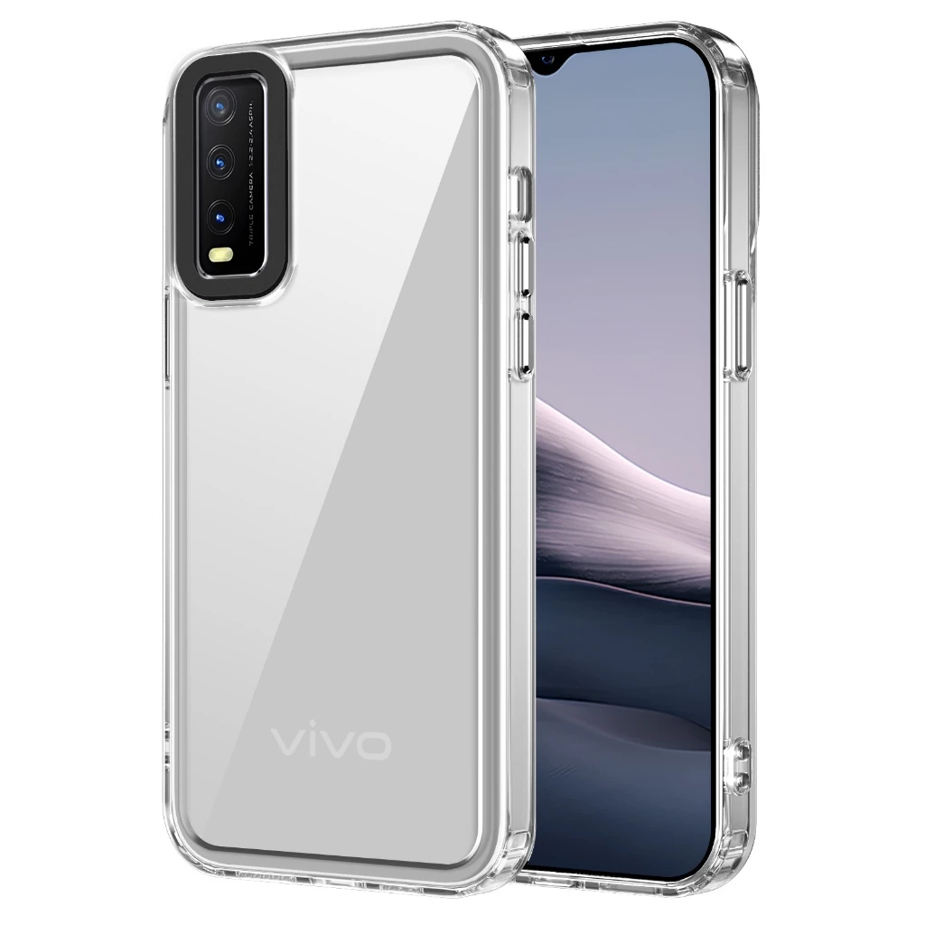 Ốp Điện Thoại tpu + acrylic Cho vivo y20 y20i y20s y12s y20a y12a y20t y20s y21 y33s y21t y21s y33t y32 y21a y21e