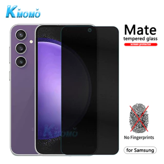 Kính cường lực chống vân tay, mồ hôi màn, màu nhám sang trọng cho Samsung Galaxy S24 S23 S22 Plus S21 Fe A03 Core M55 M15 M34 M54 M14 M23 M33 4G 5G