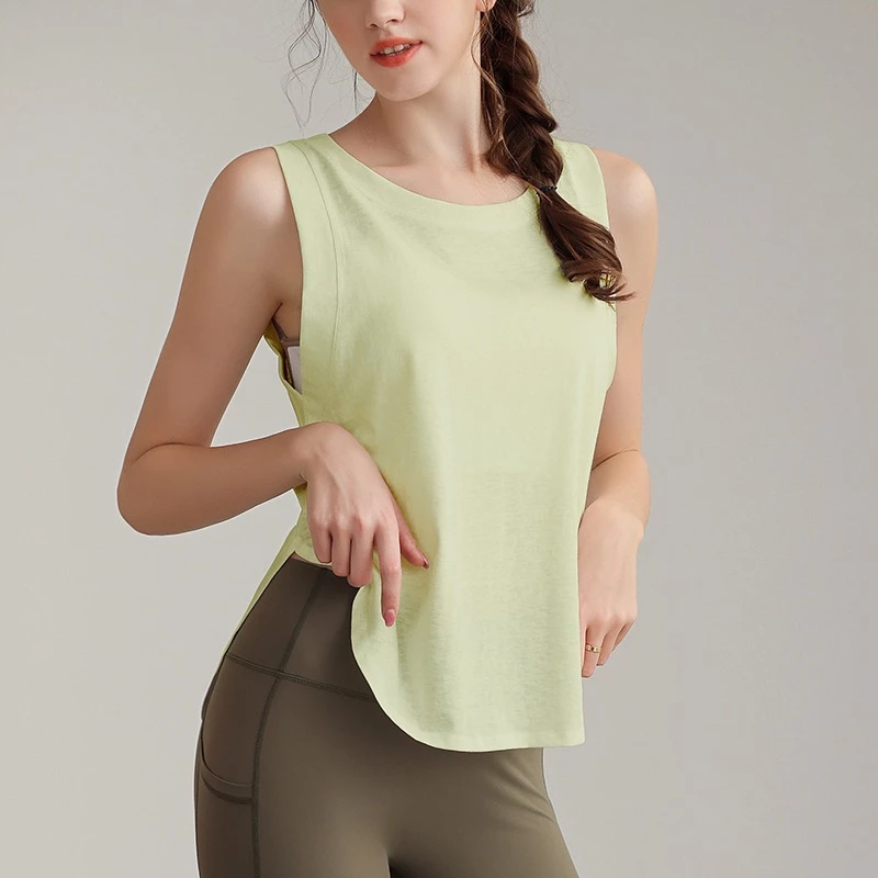 Wmuncc 2026 Áo Sát Nách Dáng Rộng Thoáng Khí Thời Trang Tập Yoga / Thể Hình Cho Nữ