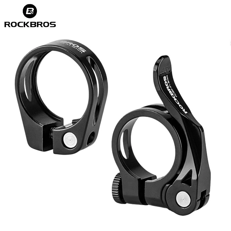 Rockbros Kẹp Khóa Yên Xe Đạp Leo Núi Tháo Lắp Nhanh Tiện Lợi