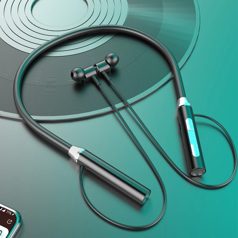 Tai Nghe Thể Thao bluetooth Từ Tính Đeo Cổ Dung Lượng Lớn