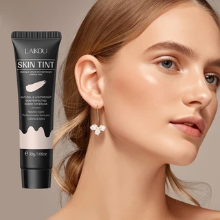 Laikou Skin Tint Kem che khuyết điểm lâu trôi không thấm nước Kem nền trang điểm tự nhiên 30g