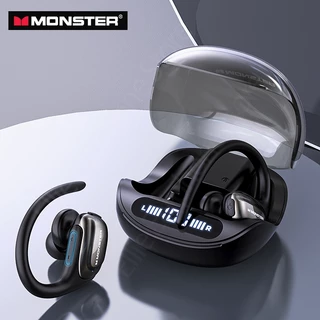 100% Ori Tai nghe Bluetooth Monster Open Ear 202 Tai Nghe Không Dây thể thao Âm thanh nổi HiFi có Mic