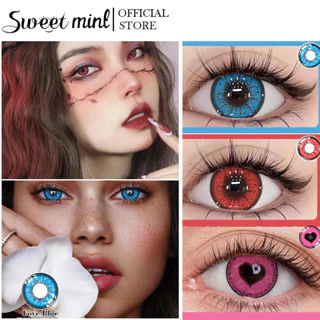 Sweet Mint Set 2 Kính Áp Tròng Thời Trang Hàn Quốc Halloween ĐộC ĐáO