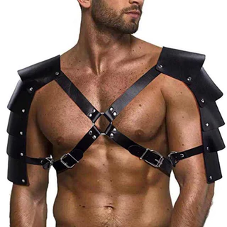 Bd041 Châu Âu Mỹ Phong Cách Macho Chiến Binh Da Lộn Ngực Gợi Cảm Phong Cách SM Phối Ren Quần Áo Cơ Nam cosplay Đinh Tán Lớn Người Giúp Việc Lớn Dây Đeo Ngực Chắc Chắn Câu Lạc Bộ Đêm Đồng Tính Nhảy Múa Tiệc Lớn Lễ Hội Cặp Đôi Trang Phục Gợi Cảm Dây Đeo Vai