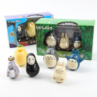 Set 3 Mô Hình Nhân Vật Phim Hoạt Hình totoro 6-8cm