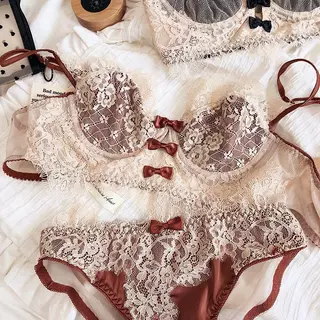 Bộ Đồ Lót Ren Nâng Ngực Mềm Mại size 32-38 Abc