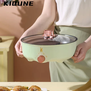 KIQUNE Nồi Chống Dính Đa Chức Năng , Chiên , Xào , Nấu , Nướng IGN23B040C