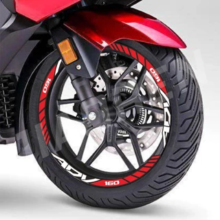 Miếng Dán Trang Trí Vành Bánh Xe Trước Và Sau Dành Cho honda adv 160 mags adv 150