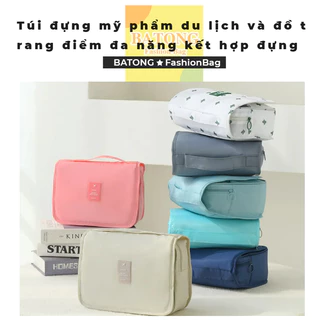 Batong Túi Đựng Mỹ Phẩm Sức Chứa Lớn Có Thể Gấp Lại Tiện Dụng