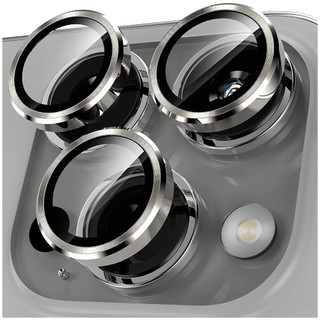 2 / 3 Chiếc Cho iPhone 16 15 Pro Max Bảo Vệ Camera Kim Loại Ống Kính Vòng Kính Cho iPhone 14 15 Plus 15Pro Max 15 Pro Ống Kính Kính Kính Bao