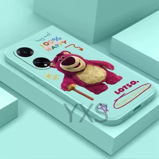 Ý tưởng mới ốp lưng For iPhone 11 Pro Max 11 Pro 11 12 12 Pro 13 13 Pro 13 Pro Max ốp lưng Silicone chống gậy Strawberry Bear trường hợp điện thoại