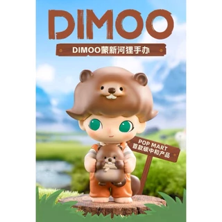 Dimoo beaver Mô Hình Nhân Vật kawaii Dễ Thương Làm Quà Giáng Sinh Cho Bé