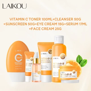 Serum LAIKOU chứa Vitamin C giúp chống nắng và làm sáng da hiệu quả