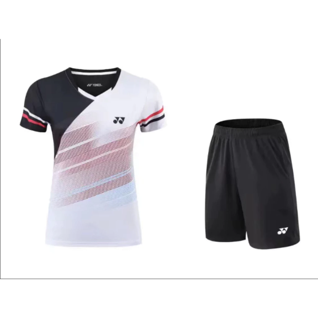 Yonex Bộ Đồ Thể Thao Cầu Lông Tay Lỡ Nhanh Khô Thoáng Khí Cho Nam Và Nữ
