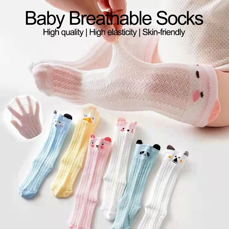 Vớ Dài jollybaby Dễ Thương Cho Bé | Áo Thun Mỏng Thời Trang Mùa Hè | Tất Cotton Qua Gối Xinh Xắn Đáng Yêu Cho Bé | Máy Đuổi Muỗi Chống Muỗi Tiện Dụng | Vải Lưới Thoáng Khí Để May Quần Áo Tiện Dụng | Dễ Thương | Phù Hợp Với Trẻ Sơ Sinh Từ 1-3 Tuổi