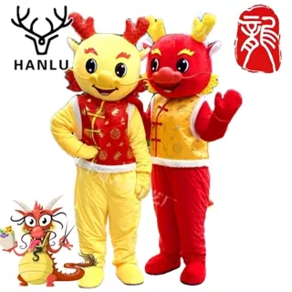 Hanlu Trang Phục cosplay Búp Bê Rồng Hoạt Hình Chất Lượng Cao