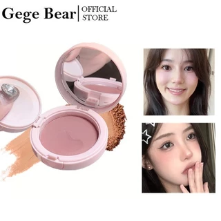 Phấn má hồng Gege bear 8 màu sắc tùy chọn trang điểm tự nhiên thời trang 4.5g