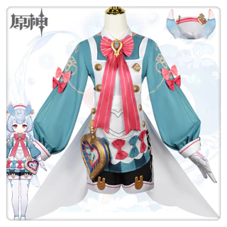 Genshin Impact  sigewinne cosplay Costume Bộ Đồ Hóa Trang Nhân Vật Hoạt Hình Fengdan Game Anime Halloween Uniform