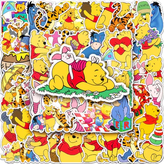 Bộ 50 Dễ Thương Teenie Weenie Hoạt Hình Disney Graffiti Chống Thấm Nước Dán Cho DIY Điện Thoại Laptop Notebook Guitar Xe Đạp Mũ Bảo Hiểm Xe Hơi Trang Trí Decal