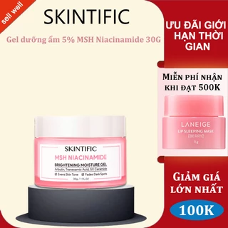 Kem dưỡng ẩm SKINTIFIC MSH 5% Niacinamide 30g Gel dưỡng ẩm