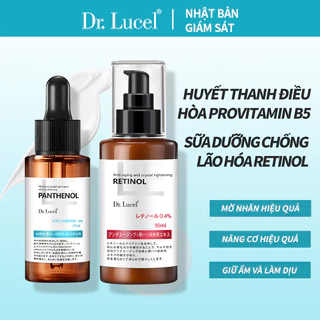 DR.Lucel Tinh chất b5 + retinol lotion dưỡng trắng da dưỡng ẩm làm sáng vết mụn sửa chữa bộ chăm sóc da 37ml+90ml