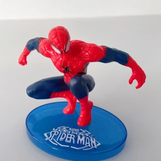 DISNEY Mô Hình Nhân Vật Người Nhện marvel 8cm Trang Trí