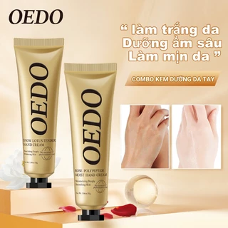 Set 2 kem dưỡng da tay Peptides OEDO làm sáng dưỡng ẩm và trắng da