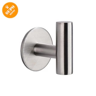 SUPO DEPOT - móc dán tường móc inox tự dính không cần khoan BCC026