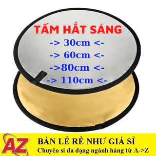 Chụp ảnh phản quang gấp di động phản quang tròn chụp ảnh khuếch tán ánh sáng phòng thu phụ kiện 30 / 60 / 80 / 110CM