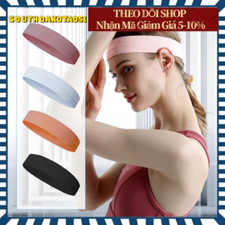 [Hàng Sẵn] Băng Đô Thể Thao - Headband Nam Nữ Thấm Mồ Hôi Chống Trượt Mềm Mại Đàn Hồi Cho Tập Dục Yoga Chạy Bộ【Southdakota051】