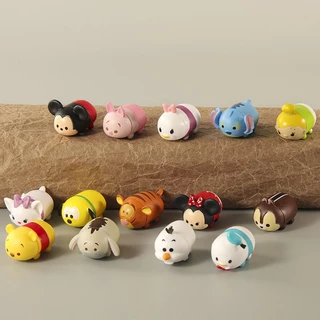 14 Cái / bộ 2cm Anime Hoạt Hình Chuột Mickey Pooh Gấu Minnie Stitch Tigger Olaf Goofy Q Phiên Bản PVC Nhân Vật Hành Động Mô Hình Đồ Chơi Búp Bê