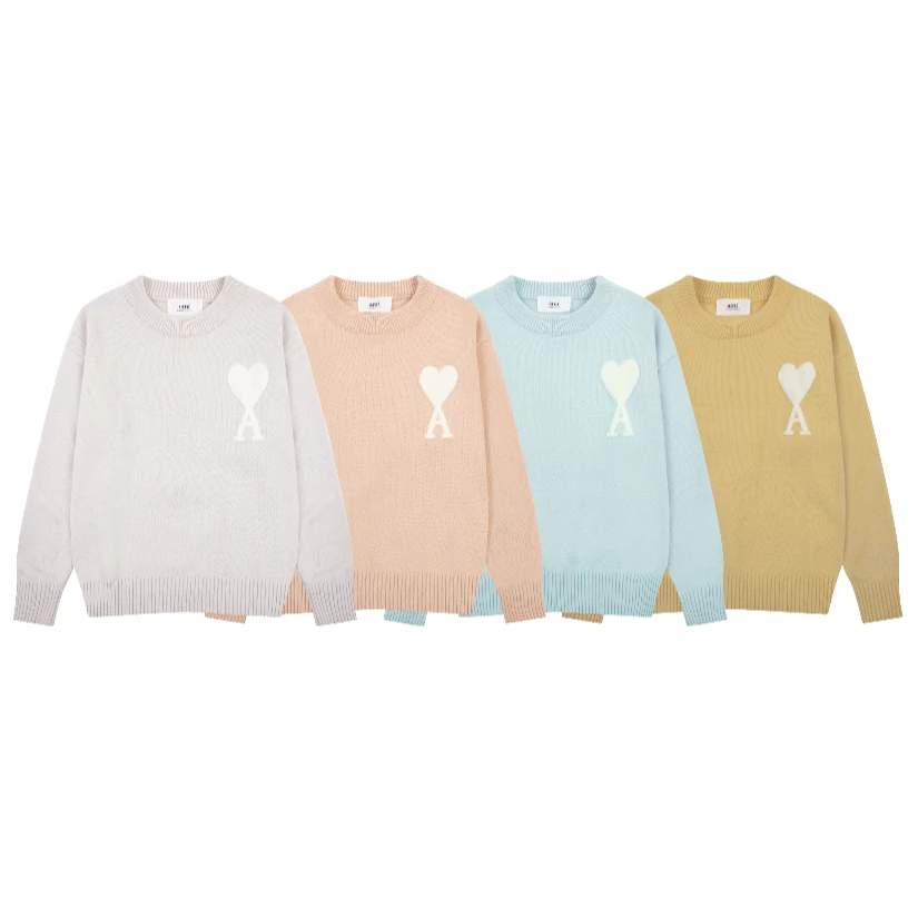 Hàng Mới Về Mới Áo sweater Dệt Kim Mềm Cổ Tròn In Hình Lạc Đà alpaca Lớn Thời Trang Thu Đông 2023 Cho Nam Và Nữ