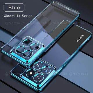 Ôp Điện Thoại Trong Suốt Viền tpu Dẻo Thời Trang Sang Trọng Cho xiaomi mi 14 pro Ốp