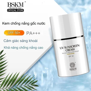 Kem chống nắng BSKM SPF50 PA+++ UV 45G dưỡng ẩm làm trắng sảng khoái chăm sóc da mặt và cơ thể