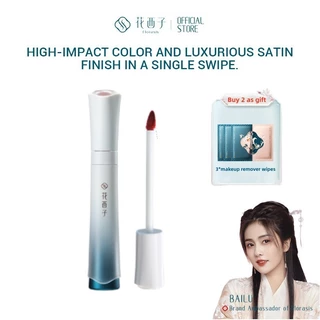 Son Môi Dạng Lỏng Bằng Satin Siêu Mịn Florasis Blooming Rouge