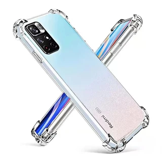 Ốp lưng mềm trong suốt chống sốc cho Xiaomi Mi 11 Lite 9T 10T 11T 12T 13T Poco M3 M4 X3 X4 X5 F5 F4 F3 Redmi Note 7 8 9 9S 10 10S 11 11S 12 13 12C 13C 10C 9A 9C