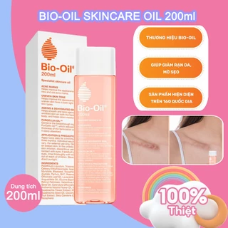 CHÍNH HÃNG✨ Bio-oil SKINCARE OIL 200ml Dầu Chăm Sóc Da Bio-Oil Giúp Giảm Rạn Da, Mờ Sẹo, Đều Màu Da