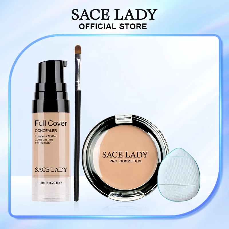 [SACE LADY] Kem che khuyết điểm SACE LADY che phủ toàn diện chống thấm nước lâu trôi 6ml