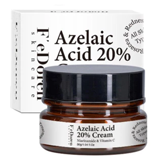 Kem dưỡng da mặt Azelaic Acid 20% Cream 30g Kiểm soát dầu và làm mờ vết mụn